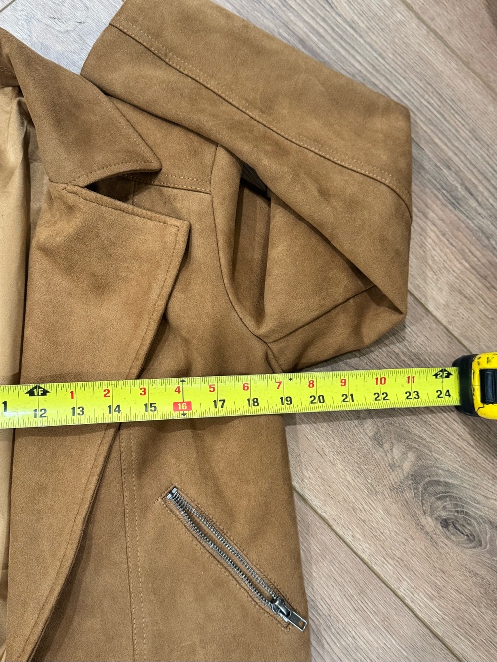 Philosophy Brown Suede Cropped Jacket - Picture 13 of 16